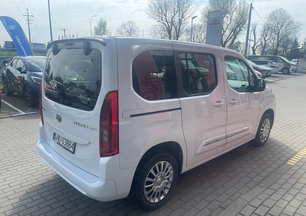 Toyota Proace City Verso cena 110000 przebieg: 17151, rok produkcji 2023 z Sierpc małe 137